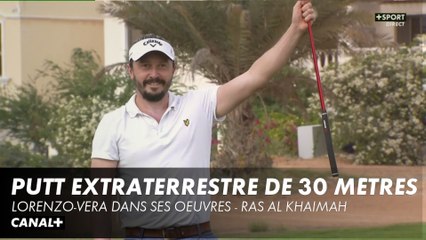 Incroyable putt de 30 mètres du français Lorenzo-Vera - Ras Al Khaimah Championship