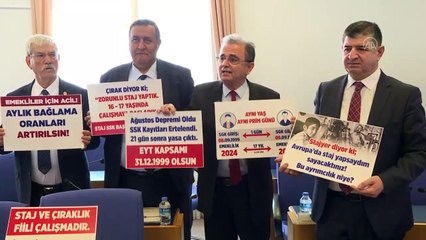 EYT görüşmesinde tansiyon yükseldi