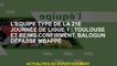 L'équipe standard du 21e jour de Ligue 1: Toulouse et Reims confirment, Balogun dépasse Mbappé
