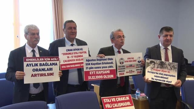 TBMM Plan ve Bütçe Komisyonu'nda Eyt Teklifinin Görüşmeleri Tartışmalarla Başladı. CHP'li Beko: Yar Saçların Lüle Lüle Recep Sana Güle Güle