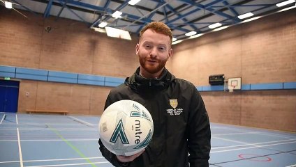 Download Video: Former Wigan Athletic player teaching his skills to youngsters