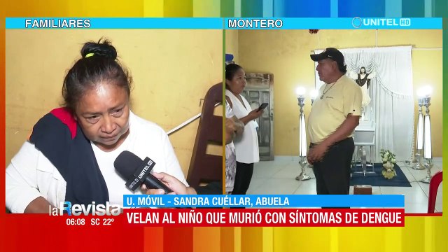 “Lleven al niño al médico cuando sientan fiebre, para que no le pase como a mi nieto”, dice la familiar de infante fallecido con síntomas de dengue
