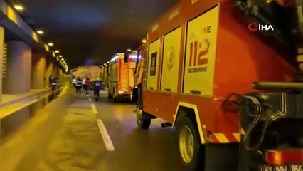 Seka Tünelinde zincirleme kaza