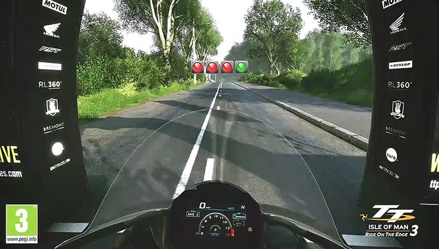 TT Isle of Man - Ride on the Edge 3 Section 2 of the Snaefell Mountain Course