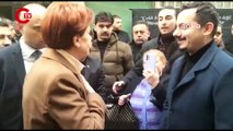 Akşener  Sinan Ateş’in ailesini ziyaret etti