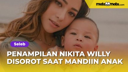 Sibuk Mandiin Anak, Penampilan Flawless Nikita Willy Curi Atensi: Cakep Banget!