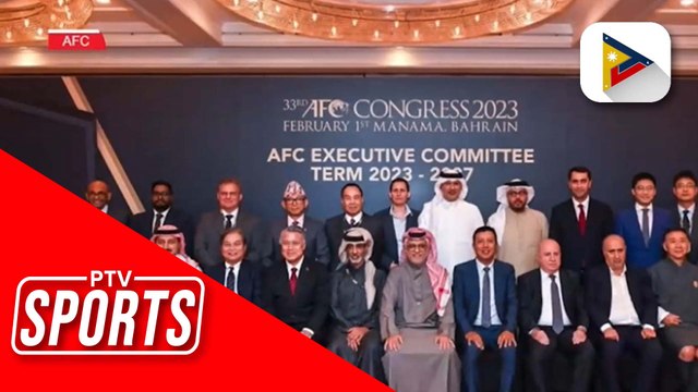 PFF Chief Araneta, extended ang termino sa FIFA Council at Chairman na rin ng organizing committee ng AFC Asian Cup 2023