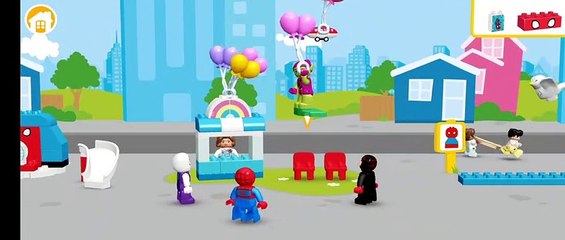 DUPLO MARVEL They can also build amazing compositions