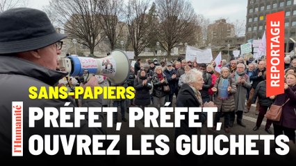 Le collectif «Bouge ta préfecture» exige la régularisation des sans-papiers en Ile-de-France