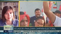 Irene León: Estas elecciones constituyen un reto para nuestro estado plurinacional
