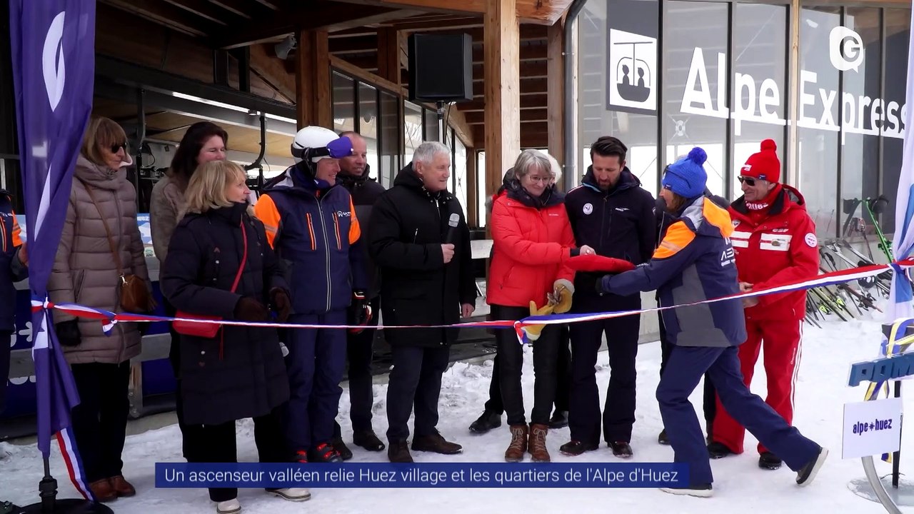 Reportage - L'Huez express en marche !