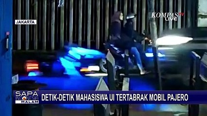 Terungkap, Inilah Rekaman CCTV Saat Mahasiswa UI Tertabrak Mobil AKBP Eko..!