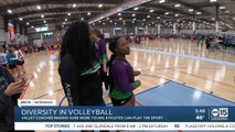 Representing Black excellence on the volleyball court