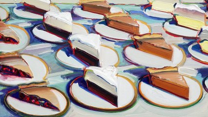 Wayne Thiebaud / Retrospective at Fondation Beyeler