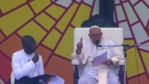Rd Congo, il Papa alla folla: 
