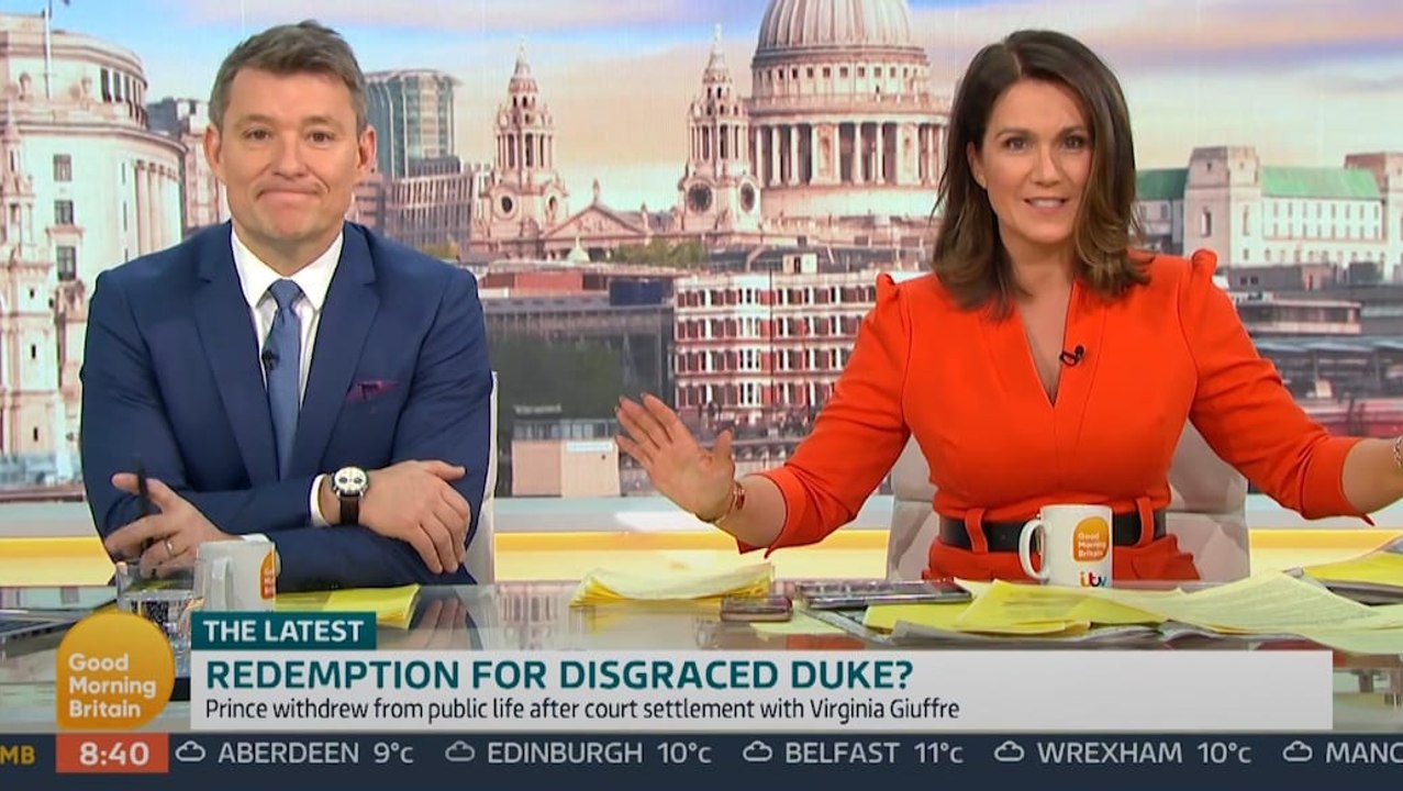 Susanna Reid shuts down Prince Andrew discussion on Good Morning Britain