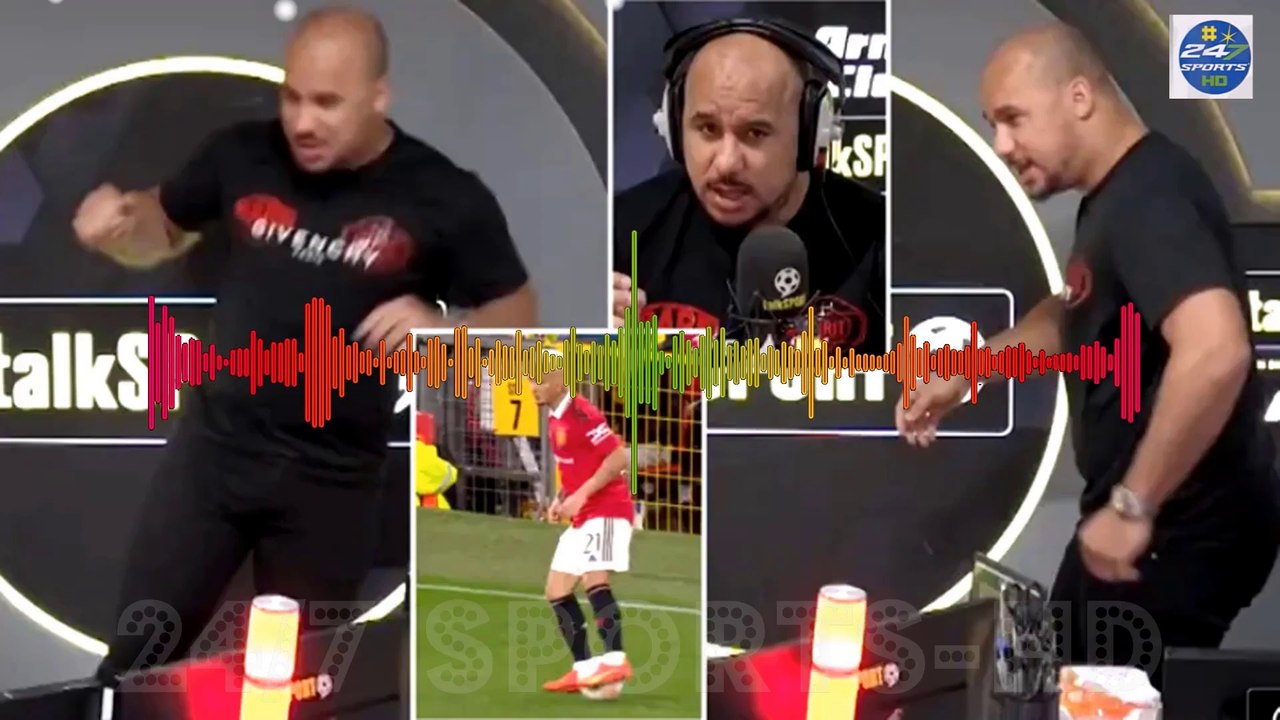Gabby Agbonlahor Ruthlessly Mocks Manchester United Star Antony's Spin Skill During Live Radio