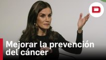 La Reina pide dotar «de verdad» recursos para mejorar la prevención del cáncer