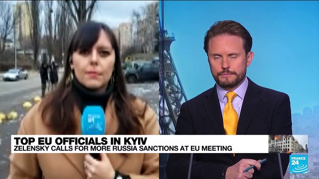 Zelensky asks EU to quickly impose new sanctions on Russia