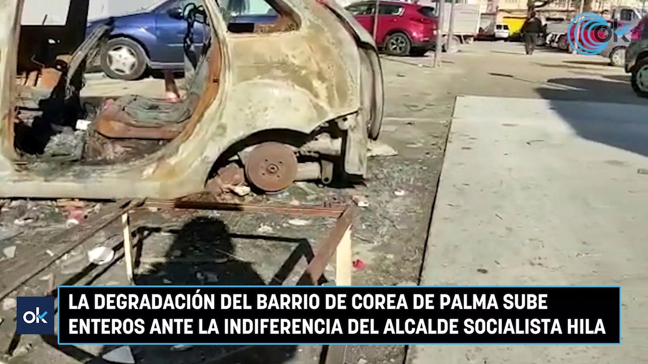 La degradación del barrio de Corea de Palma sube enteros ante la indiferencia del alcalde socialista Hila