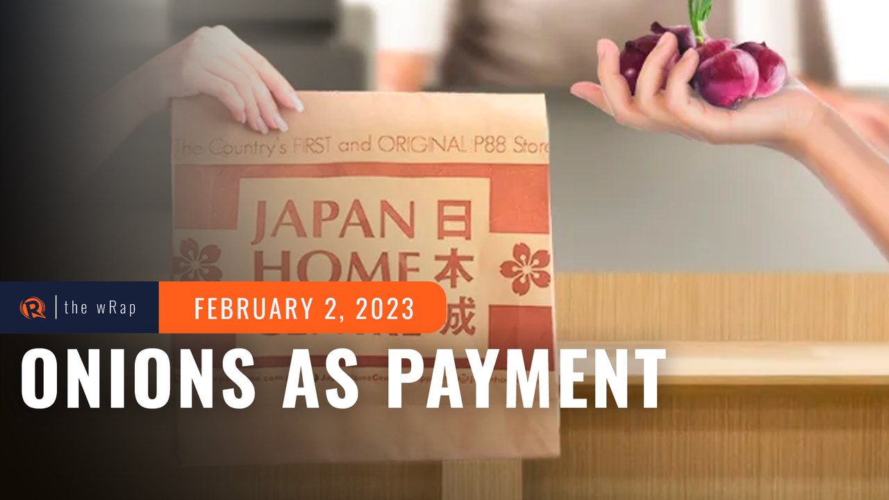 Japan Home Centre will take onions as payment on February 4