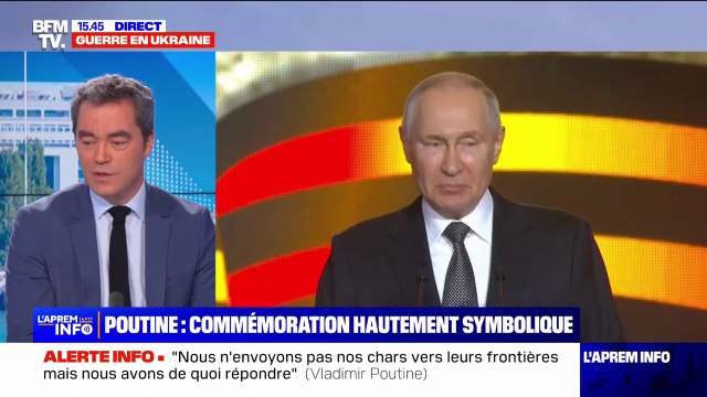 Poutine affirme que la Russie est de nouveau menacée par des chars allemands