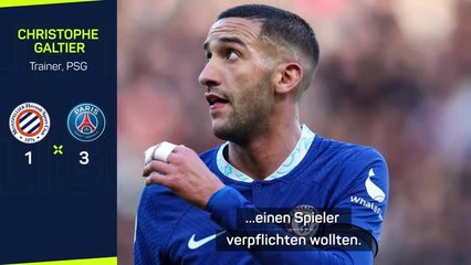Galtier über das Scheitern des Ziyech-Transfers