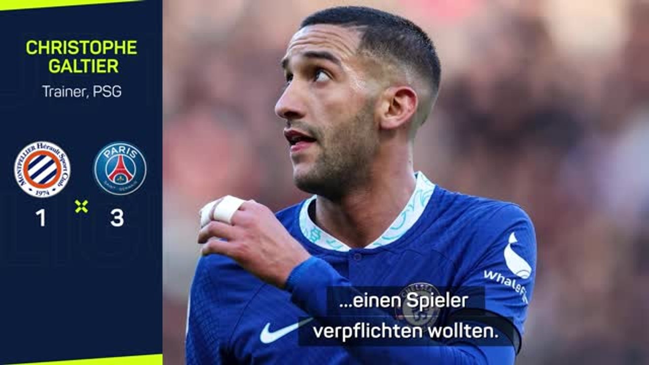 Galtier über das Scheitern des Ziyech-Transfers