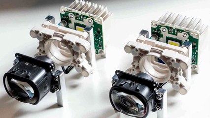 Novos faróis LED de alta resolução da Porsche prometem transformar a noite em dia