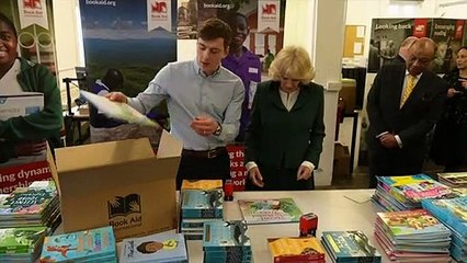 ‘Books are my passion’: Camilla praises efforts of book charity