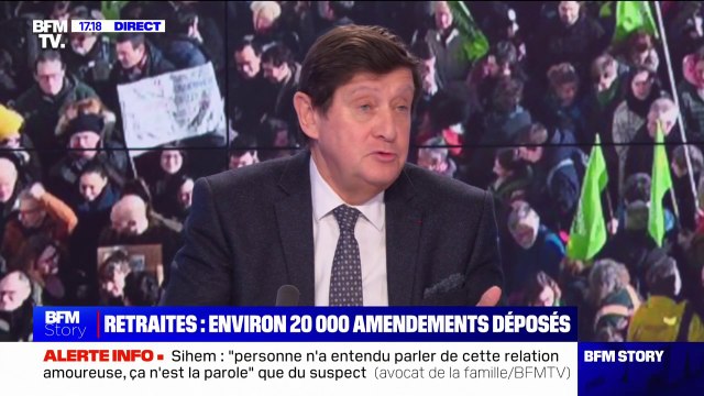Amendements sur la réforme des retraites: pour Patrick Kanner, l'opposition n'a plus que ça pour pouvoir exister politiquement