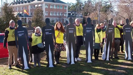 فيديو: نشطاء العفو الدولية يتظاهرون في مدريد ضد السلطات المغربية والإسبانية