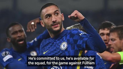 Ziyech remains 'important player' for Chelsea - Potter