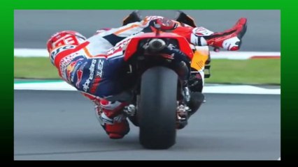 Has the sport bike rider protected by an airbag motorcycle suit