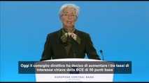 Lagarde: 3,50% marzo non sarà picco tassi, strada ancora da fare
