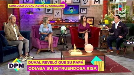 'Mi padre odiaba mi risa' Consuelo Duval abre su corazón