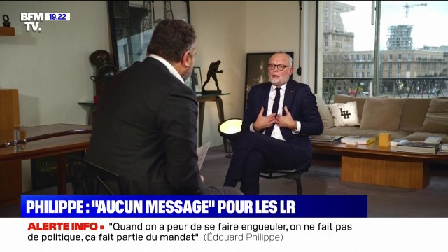 Édouard Philippe sur les retraites: Je pense à la fin que Les Républicains prendront leurs responsabilités