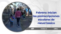 Febrero: mes de preinscripciones escolares de nivel básico