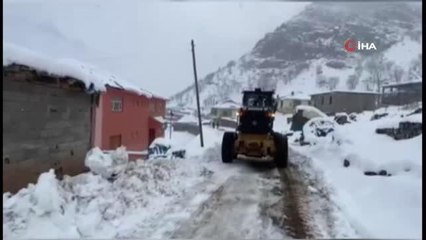 Şırnak'ta 26 yerleşim yerine kar nedeniyle ulaşım sağlanamıyor