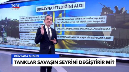 Batı'nın Ukrayna'ya Tank Desteği Savaşın Seyrini Değiştirir Mi? - Tuna Öztunç İle Dünyada Bugün