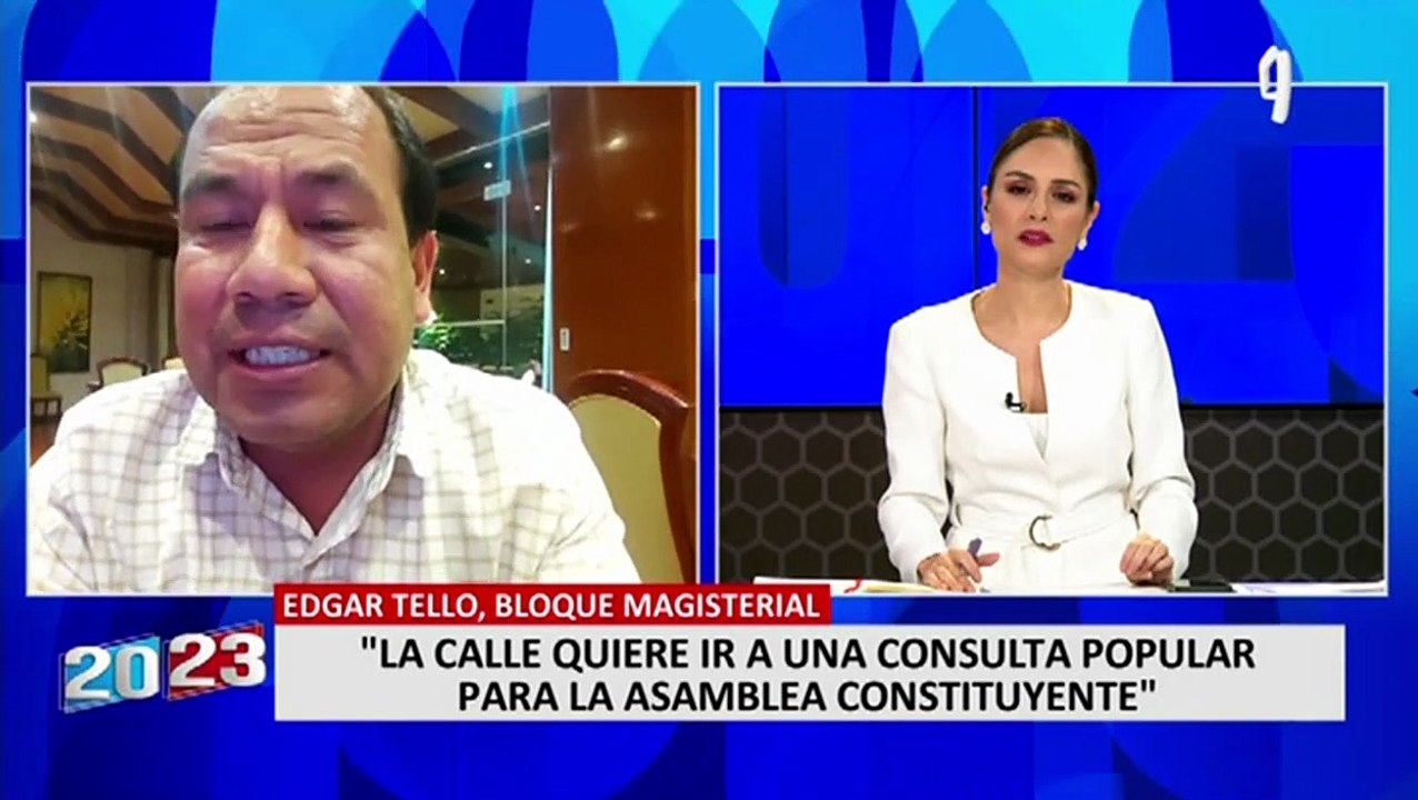 Edgar Tello: "La Asamblea Constituyente no es una idea del comunismo como dicen"