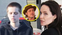 Brad Pitt worries Angelina Jolie won't be able to control rebellious Shiloh