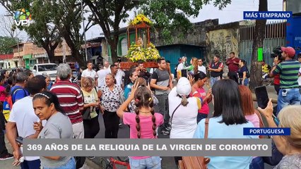 369 años del traslado de la reliquia de la Virgen de Coromoto - 02Feb @VPItv