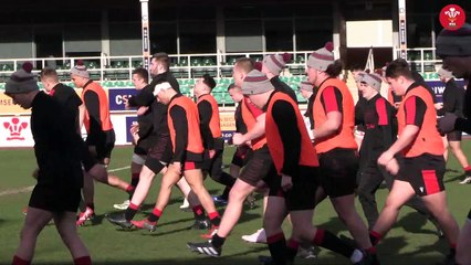 U20s captain's run v Ireland