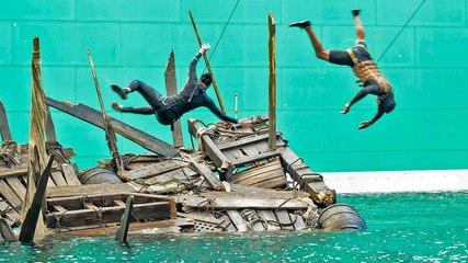 How ocean storms are filmed in water tanks for movies and TV, from 'The Impossible' to 'Rings of Power'