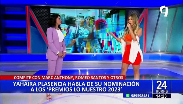Yahaira Plasencia sobre nominación a Premios Lo Nuestro : No sabía, los Yahalovers me avisaron