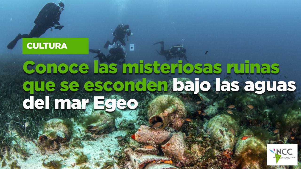Conoce las misteriosas ruinas que se esconden bajo las aguas del mar Egeo