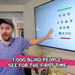 Mr breast__1000 People See For The First Time After Losing Eyesight