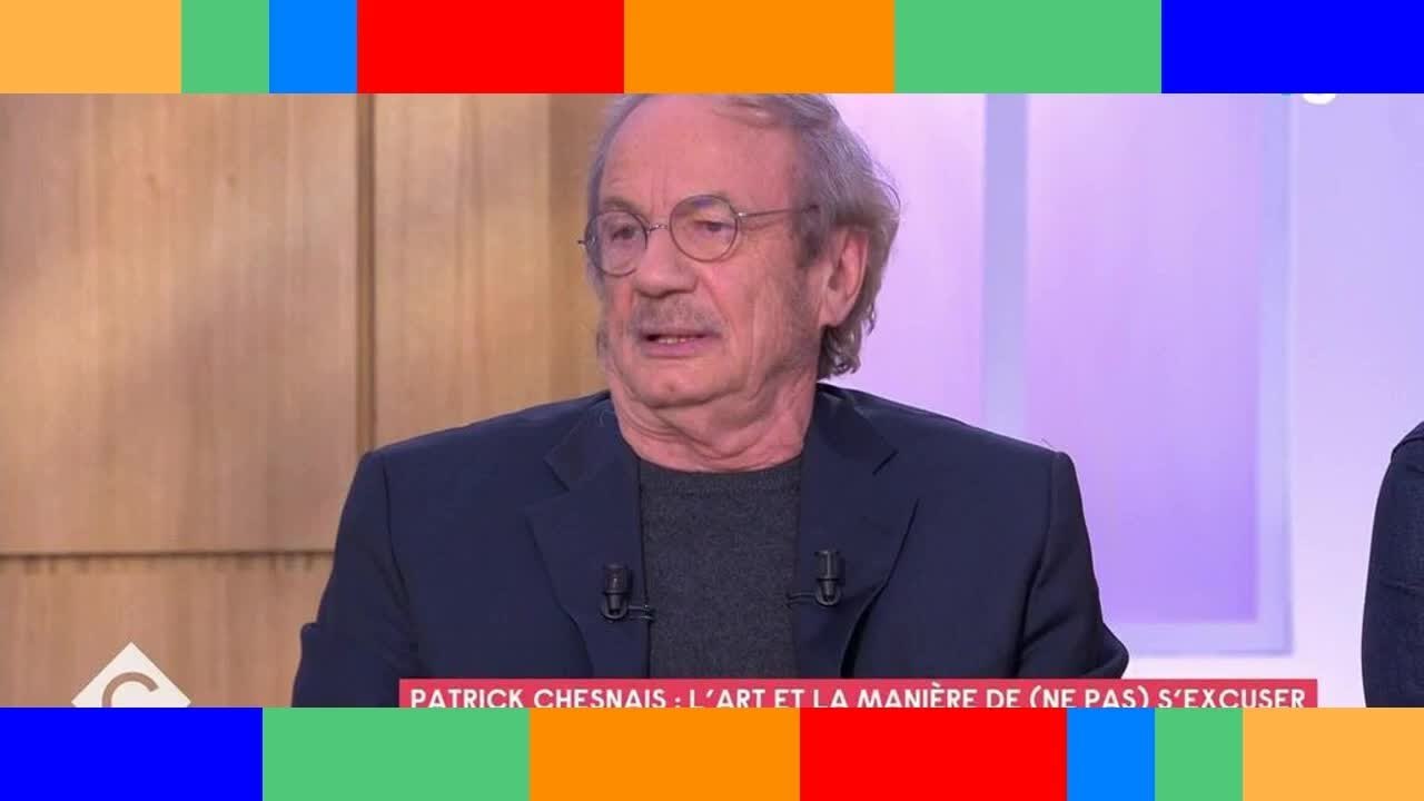 "Des mains baladeuses" : Patrick Chesnais évoque un scandale "étouffé" de son enfance