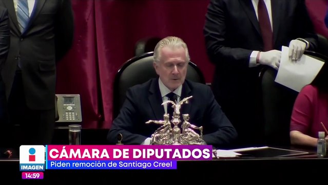 Piden remoción de Santiago Creel tras polémica por militares armados